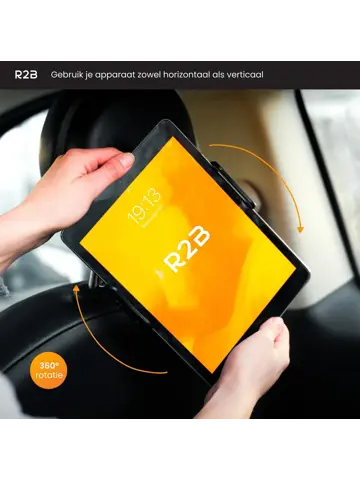 Stevige Tablet houder auto hoofdsteun