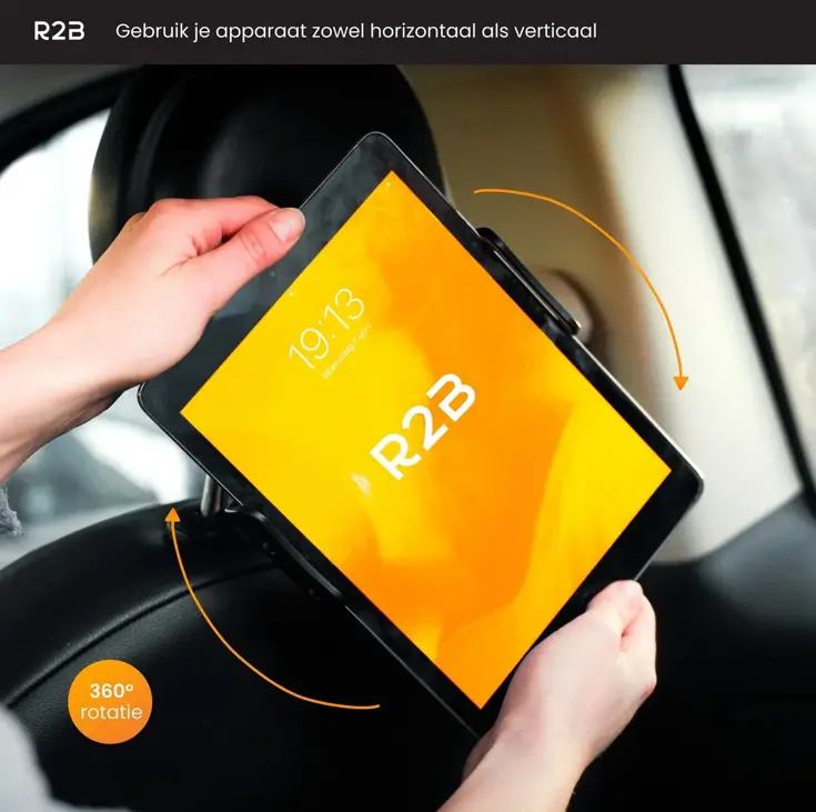 Stevige Tablet houder auto hoofdsteun