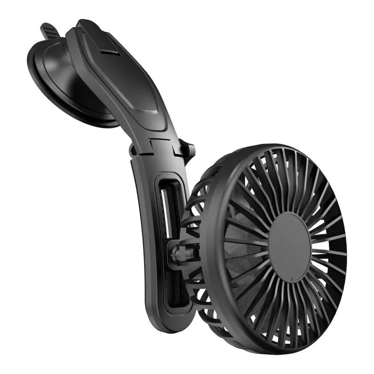 Ventilator met zuignap voor dashboard 10,5 cm