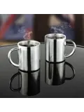 RVS - Isolerende bekers - 2 stuks