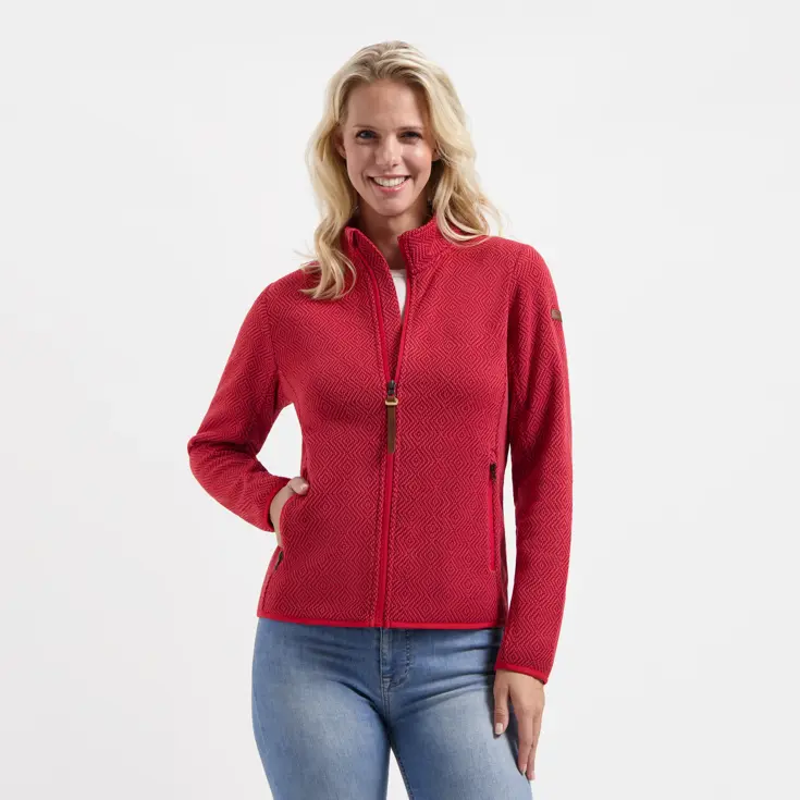 Lucy Heren - Outdoorvest - Rood