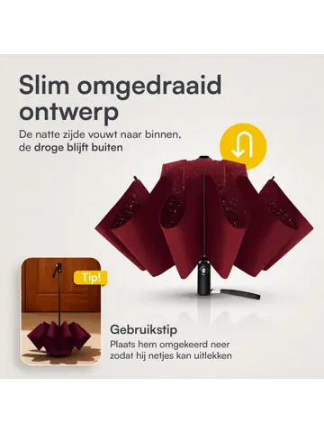 Stormparaplu met hoes