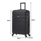 BlockTravel reiskoffer - M - TSA-slot - 74L