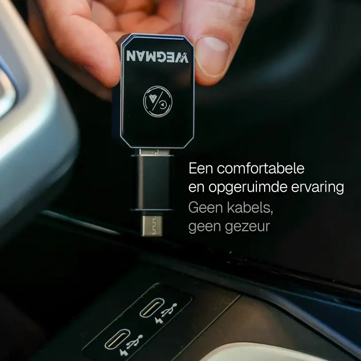 Wegman CarPlay & Android Auto Dongle 2 in 1