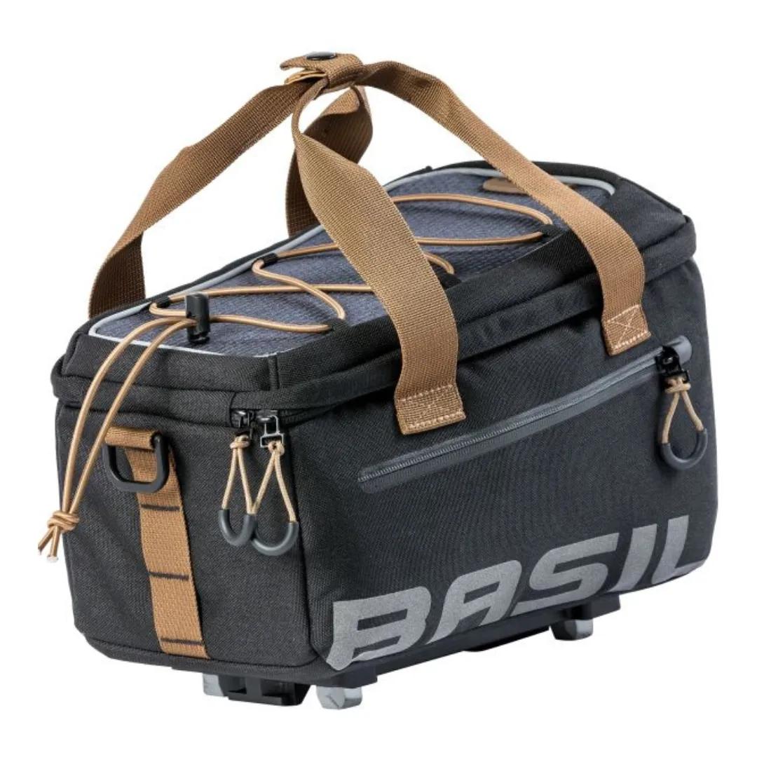 Basil  Bagagedragertas Miles Mik Trunkbag 7L  Bruin