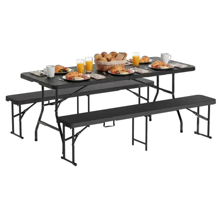 Inklapbare picknickset – 180x74 cm