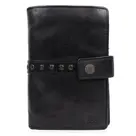Sanne - Portemonnee - Leer - Overslag - Studs