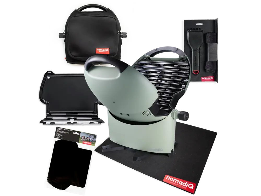 NomadiQ Pakket - HOME & HOLIDAY E-BBQ