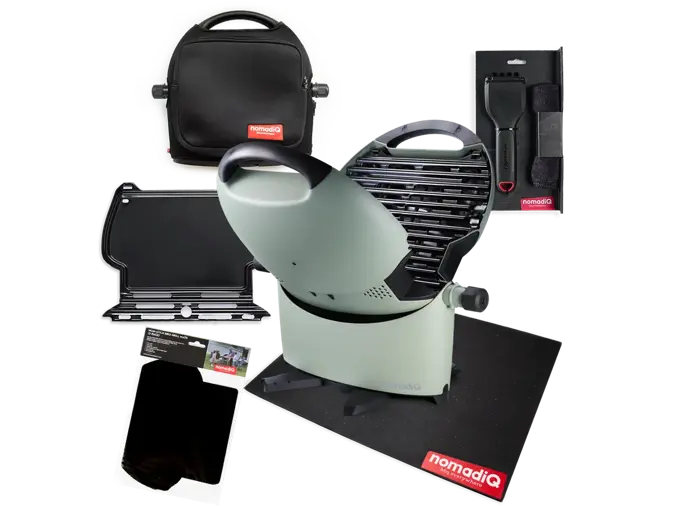 NomadiQ Pakket - HOME & HOLIDAY E-BBQ