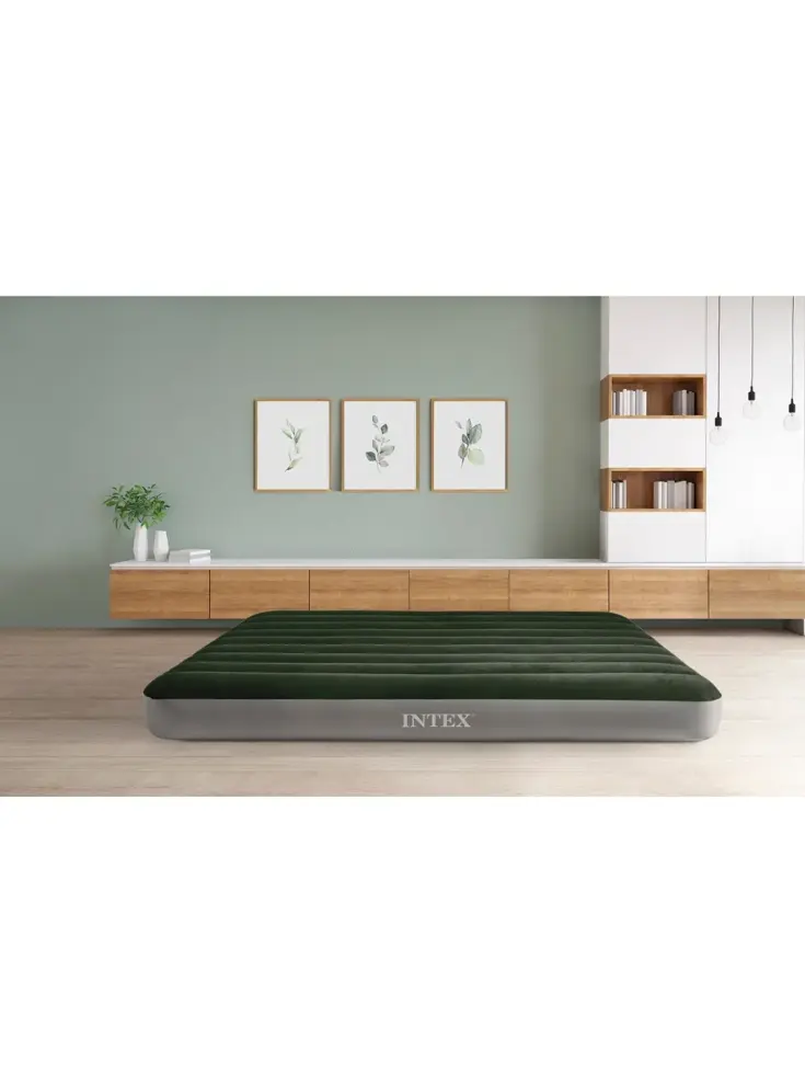 Luchtbed - Intex - 2P - 152x203 cm + Pomp