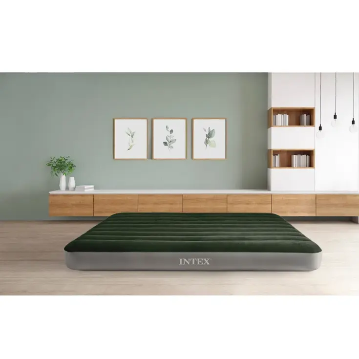 Luchtbed - Intex - 2P - 152x203 cm + Pomp