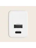 Oplader USB-C & USB - 20W