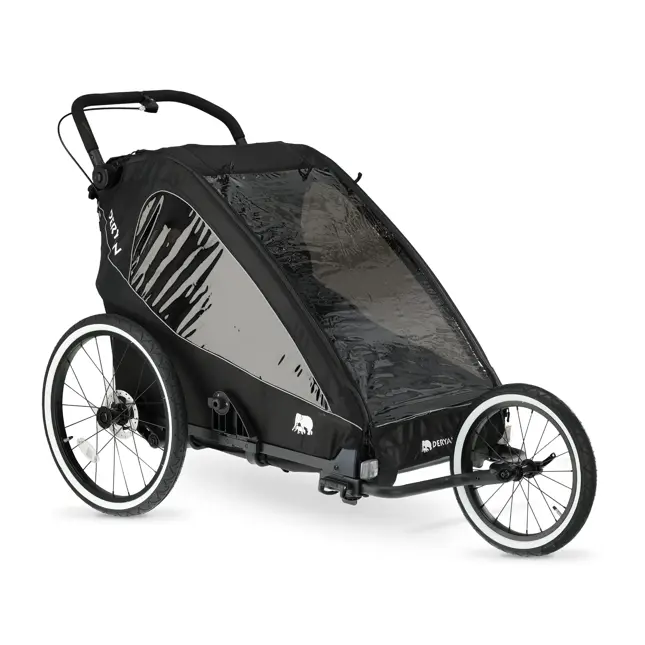 Luxe Fietskar V2 - 3-in-1 - Hardloopkinderwagen