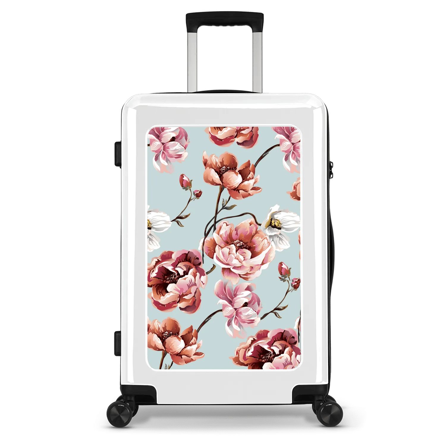 Stickercase  Flower Romance  Reiskoffer  65cm  Wit main product image