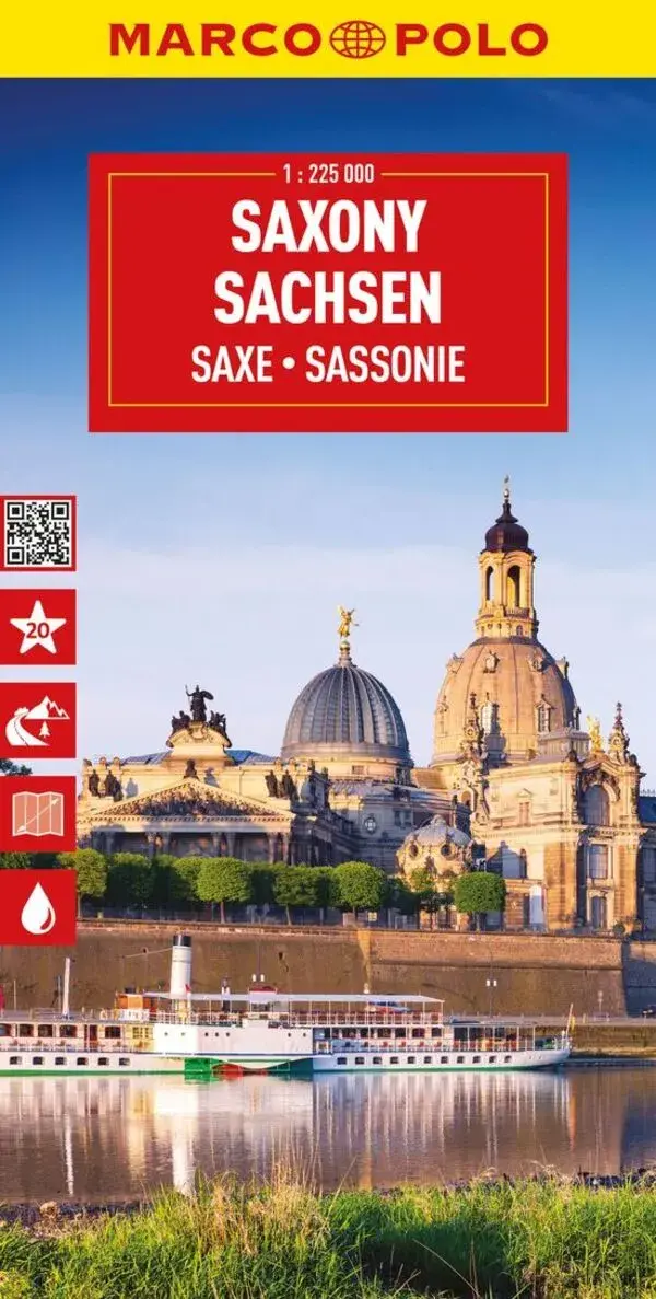 Wegenkaart 09 Saksen