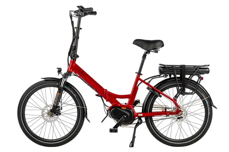 Lacros Scamper S600XL rood opvouwbare e-bike