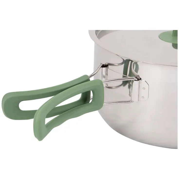 Pannenset Travel 4-Delig RVS