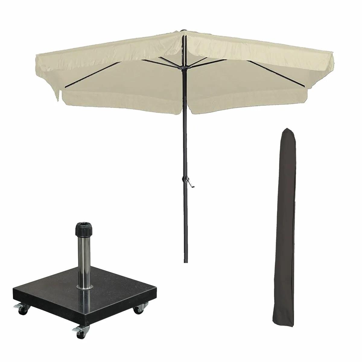 Garden Impressions Delta Ø300 cm Stokparasol   Bruin