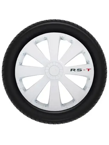 Wieldoppen set - 14 inch - RS-T wit