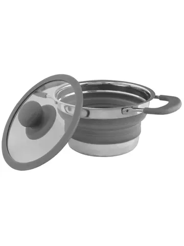 Eurotrail Opvouwbare Pan met deksel S