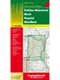 Wandelkaart WK014 Östliches Weinviertel