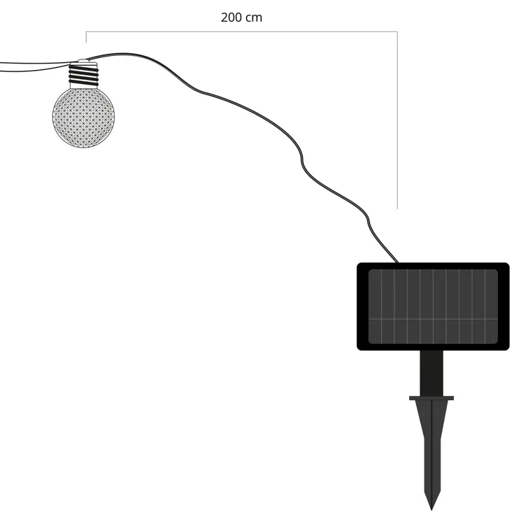 RexTech lichtslinger Diamond - 20 lampen