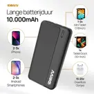 Drivv. Powerbank 10.000 mAh - 22.5w Snellader