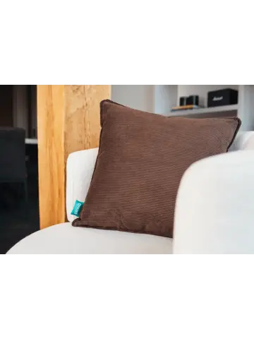 Qnuss Warmtekussen Ribstof 45x45