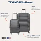 TRVLMORE Kofferset - 2 Delig - 38L