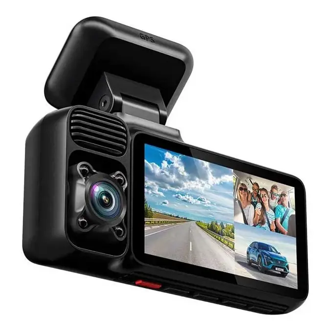 Redtiger F17 3CH 4K Wifi GPS 64gb dashcam