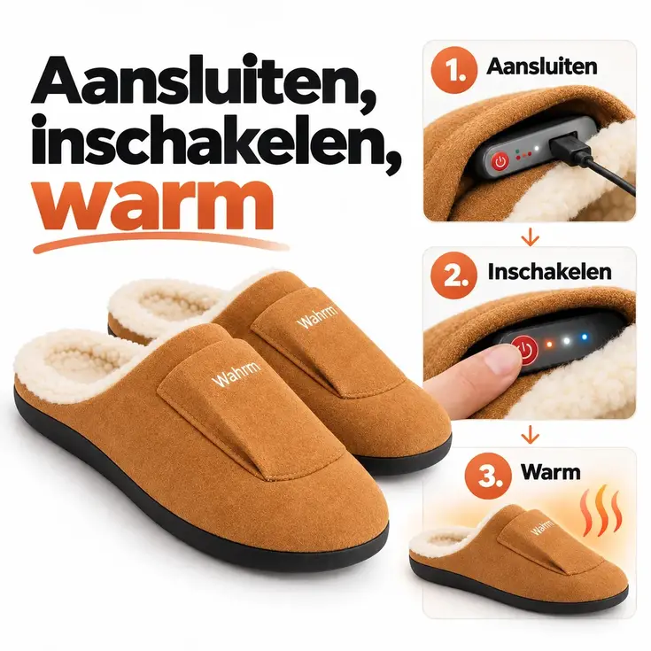 Verwarmde Sloffen Wahrmsteps