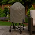 Ronde barbecuehoes 55x90 cm waterdicht