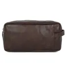Pecos - Leren toilettas - 4 insteekvakken