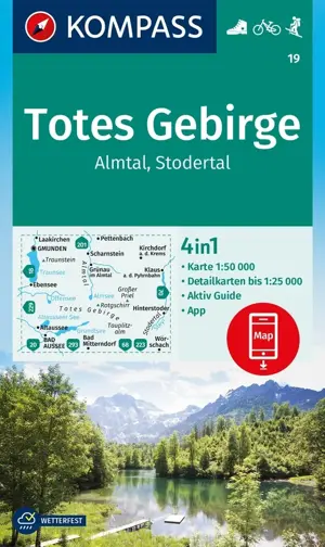 Wandelkaart WK19 Totes Gebirge