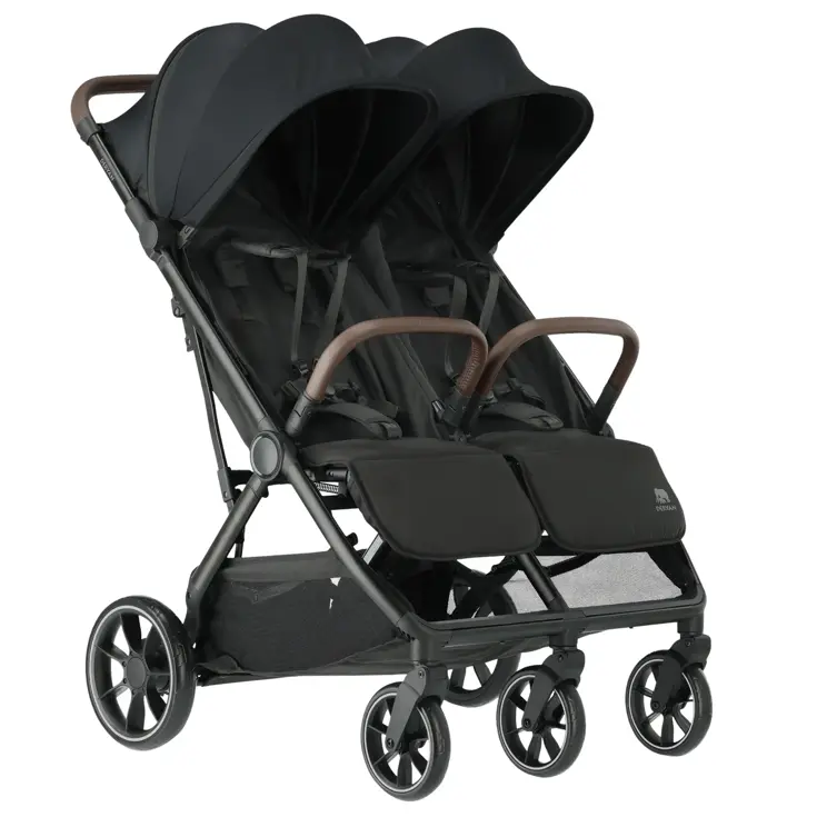 Luxe Rolo X2 XL V2 Dubbele Buggy - Inklapbaar