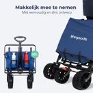LifeGoods Bolderkar - Tot 120KG - 90L