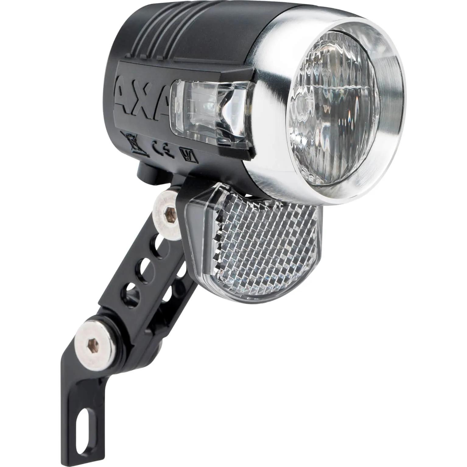 Axa  Koplamp Blueline T- Steady Auto Dynamo  Zwart