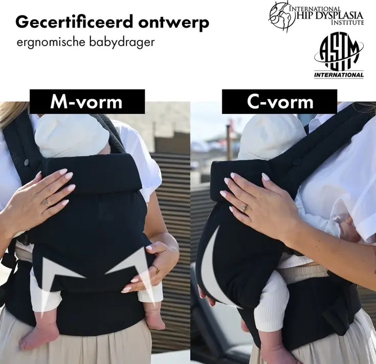 Amora Draagzak - Baby Draagzak - Ergonomisch