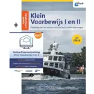 ANWB Cursusboek Klein Vaarbewijs I en II + Online Examentraining