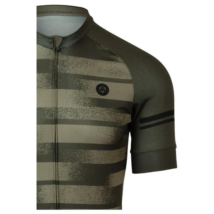 Grainy Stripe Fietsshirt Essential Heren