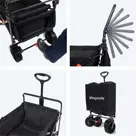 LifeGoods Bolderkar - Tot 120KG - 90L