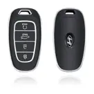 Dutch Shield Sleutelhoesje  Hyundai zwart E4