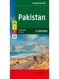 Wegenkaart Pakistan