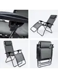 LifeGoods Opvouwbare Tuinstoelen