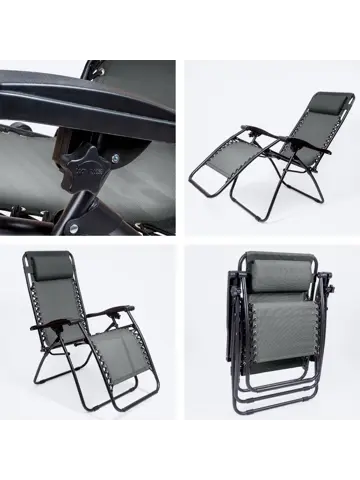 LifeGoods Opvouwbare Tuinstoelen