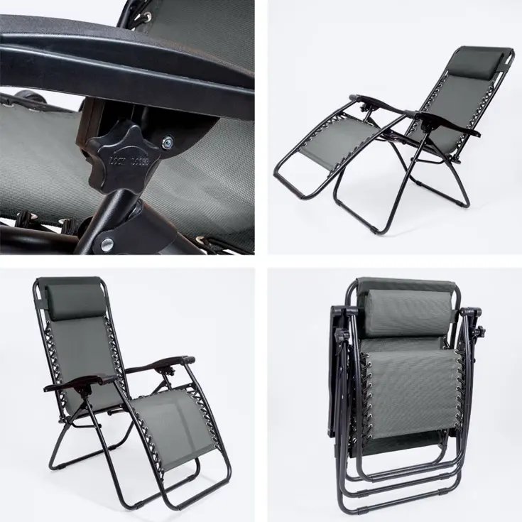 LifeGoods Opvouwbare Tuinstoelen