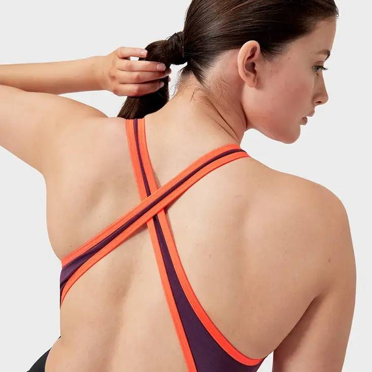 Speedo -  High Neck Back Badpak - Dames