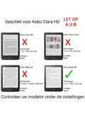 Ereader Hoesje - Premium Case Kobo Clara HD