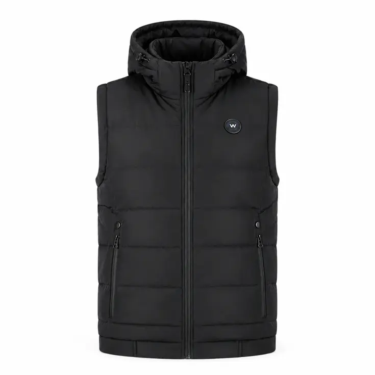 Verwarmde Bodywarmer met Capuchon - Vrouwen