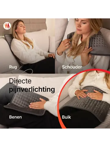 Seranova Elektrisch Warmtekussen - 40x30cm